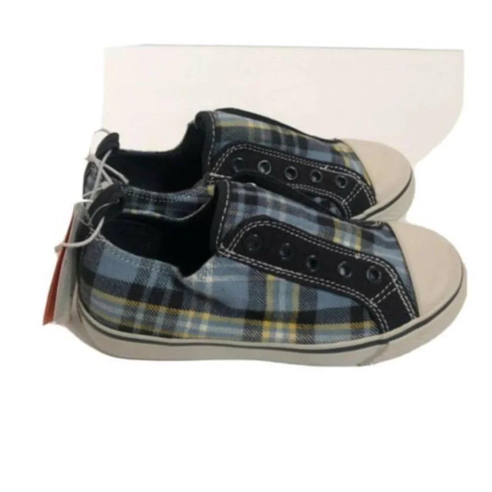 Gymboree Boys Canvas Blue Size 12  Shoes Sneakers